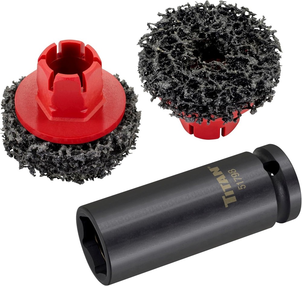 Kit, Includes 1/2-Inch Drive Impact Socket & Brake Disc Cleaning Pads