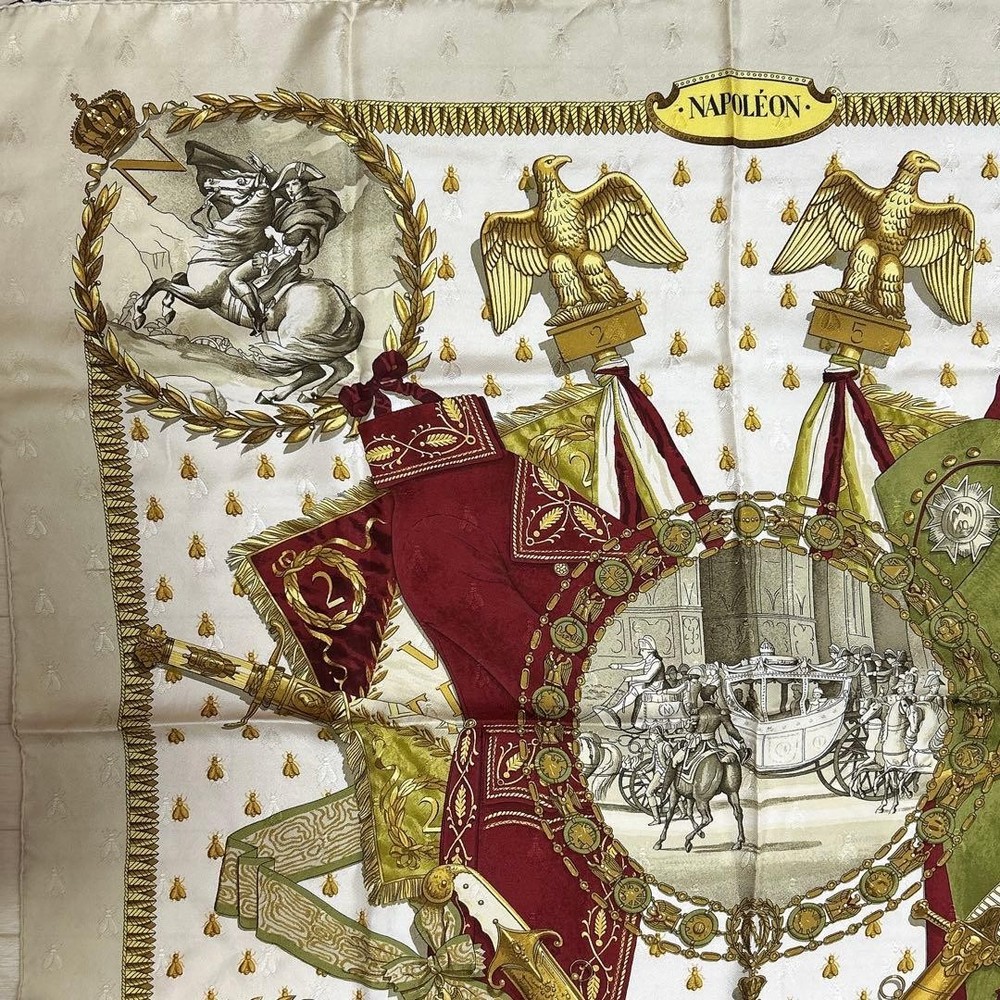 Hermes Napoleon Silk Scarf