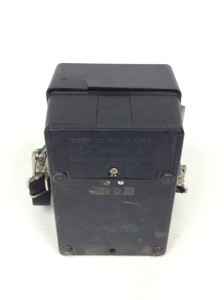 Vintage Triplett Model 3 Local Loop Tester Multi Meter With Leads, WORKING