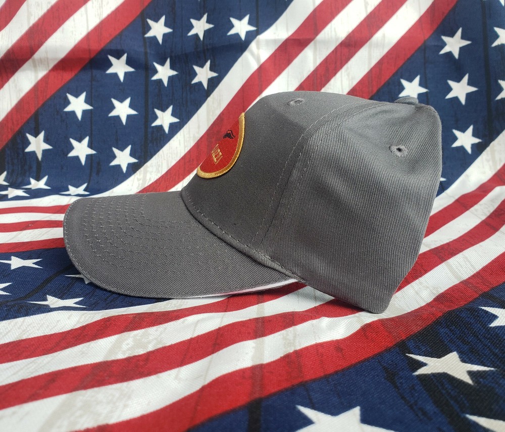 Moto Guzzi "Patch" Cap/Hat... Charcoal/White CP85