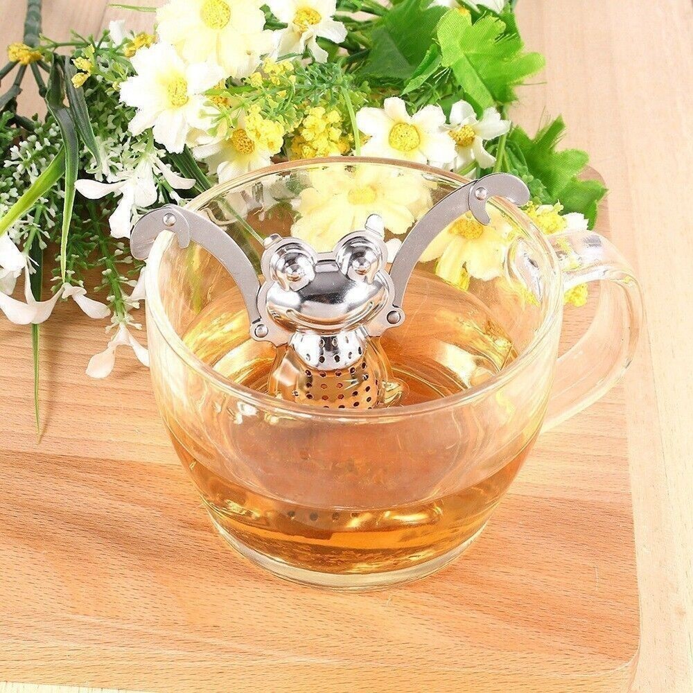 Stainless Steel Loose Tea Leaf Infuser Ball Strainer Diffuser Herbal