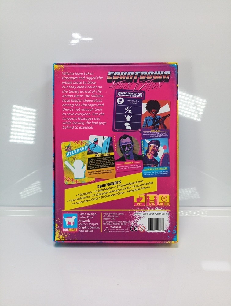 Countdown Action Edition Game By Dogmight, Complete