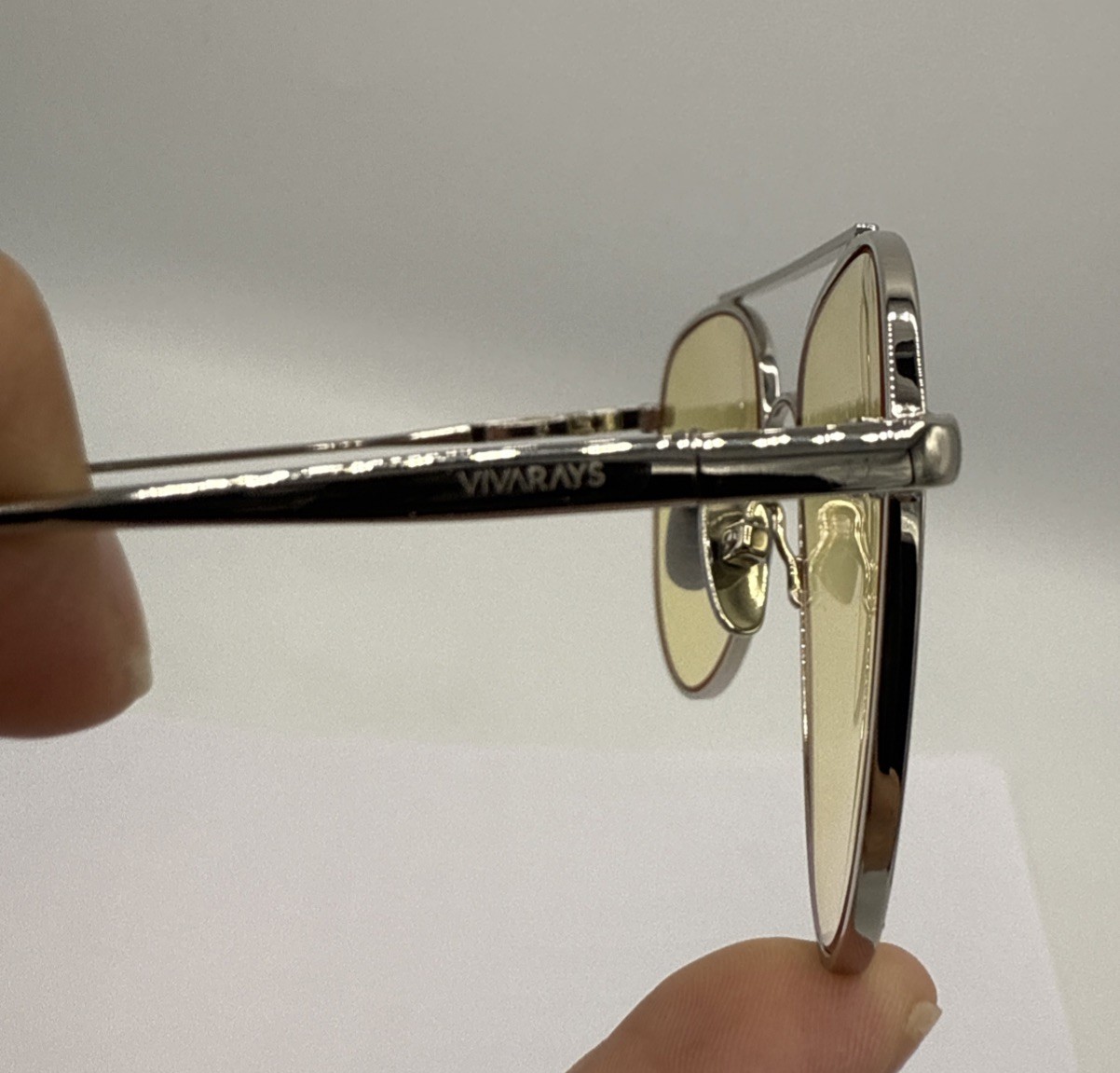 Viva Rays Aviator Yellow Daytime Blue Light Blocker Glasses Eyewear