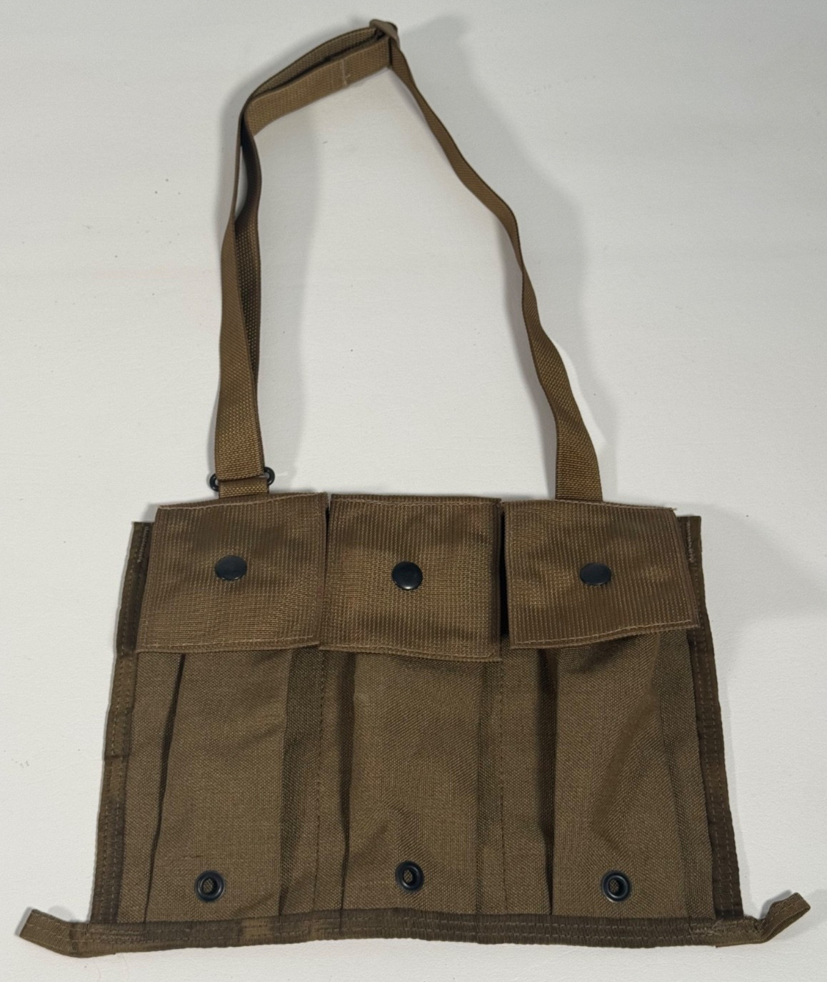 New USMC 6 Mag Magazine Ammo Pocket Bandolier Coyote Brown