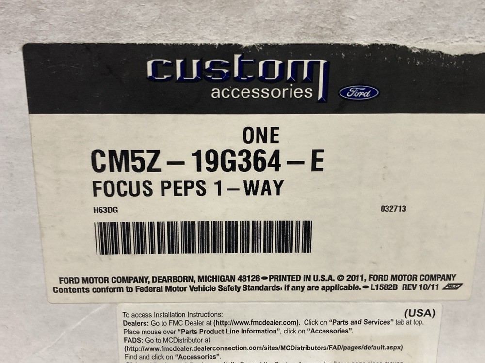 CM5Z-19G364-E Remote Start System One-Button 100 Series, Push Button Start FORD