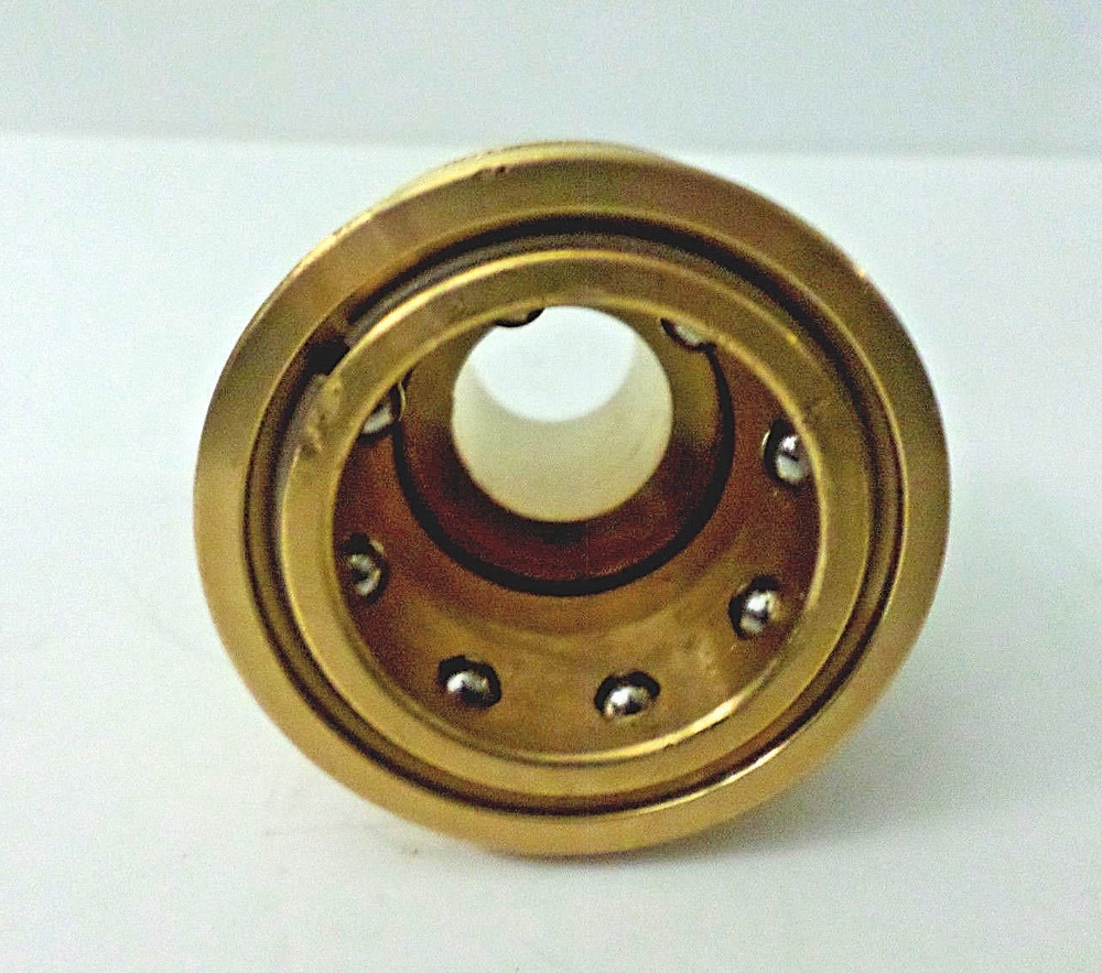 Nitto Kohki 8TSM TSP Cupla Socket Coupler 1", Brass PREOWNED UNIT OPEN PKG***