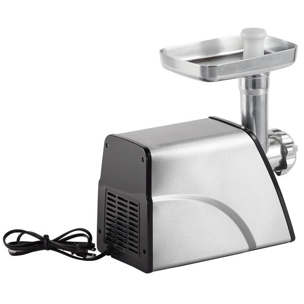 Electric Meat Grinder Restaurant Reverse Capabilities Compact Design #5 120V