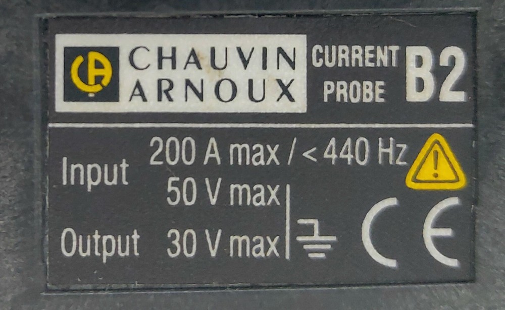 Chauvin Arnoux B2 Current Probe 1245