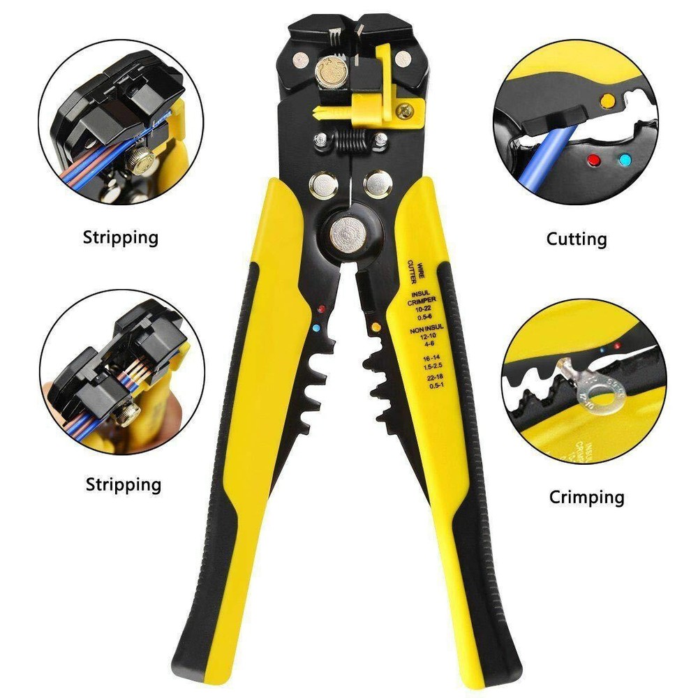 5-in-1 Multi-Functional Wire Stripping Pliers - Adjustable Universal