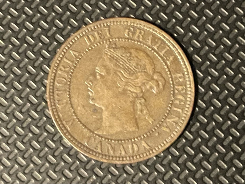 CANADA 1886 One 1 Large Cent Queen Victoria