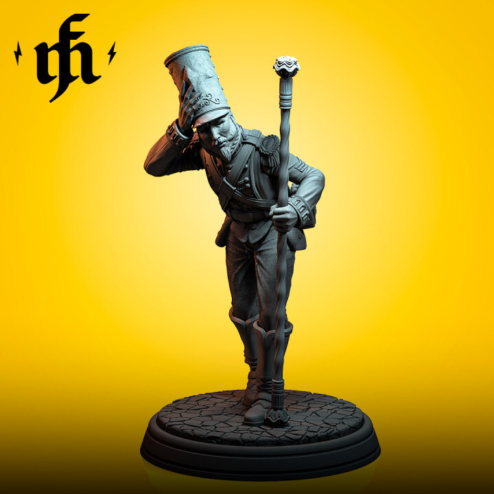 Geoff by Midas Forge | D&D | DnD | Miniature | Print on Demand