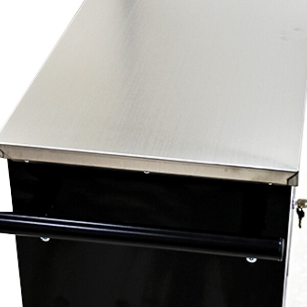 Double door rolling tool cart Hardware tool storage cabinet (with lock)，Garage
