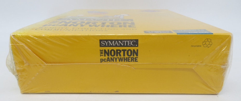 SYMANTEC THE NORTON pcANYWHERE VERSION 5.0 FOR DOS - NEW VERSION