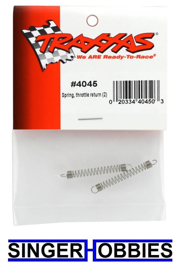 Traxxas 4045 Spring Throttle Return (2) (Nitro 4-Tec) NEW IN PACKAGE TRA1