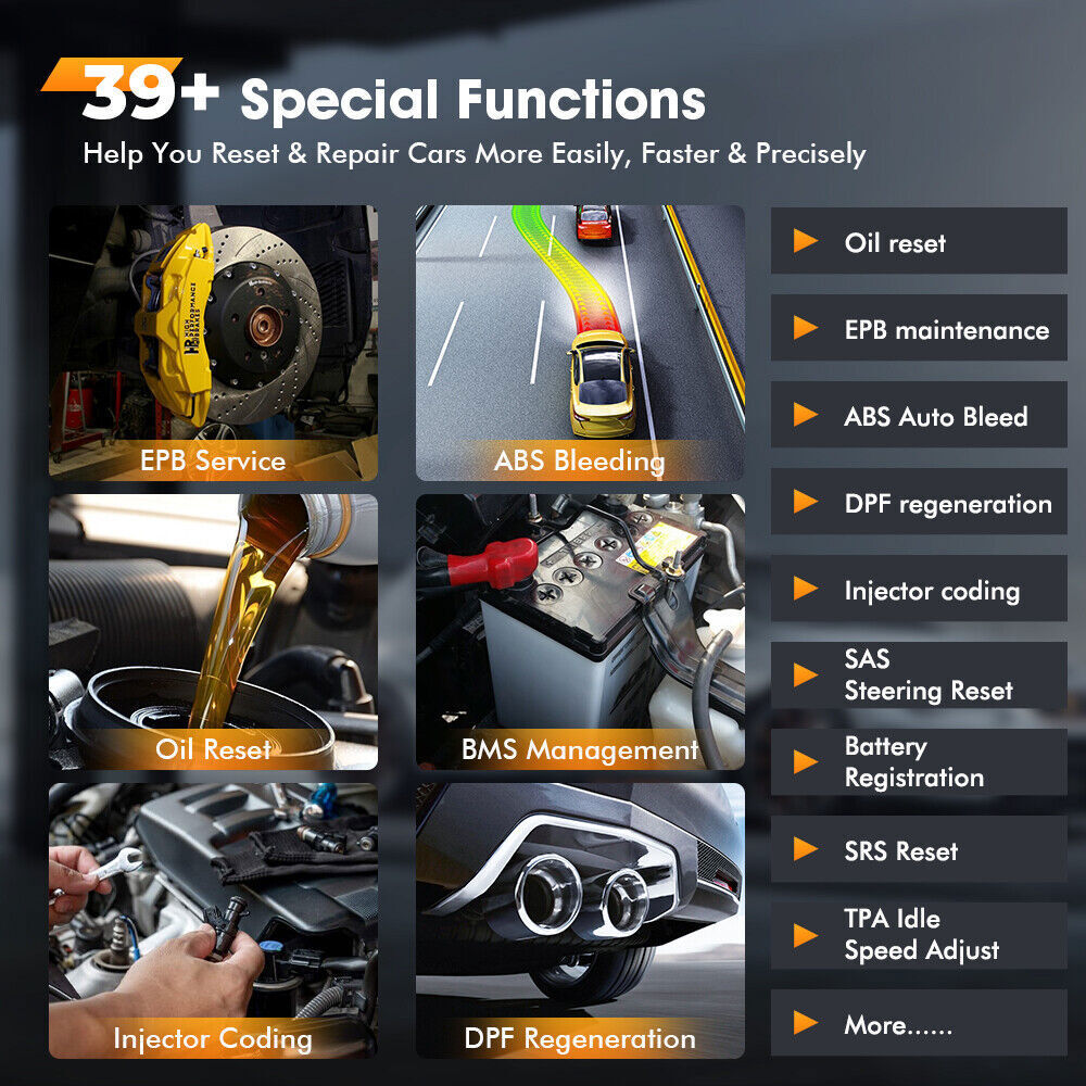 FOXWELL Bluetooth Bidirectional All System Diagnostic Scan Tool Car OBD2 Scanner