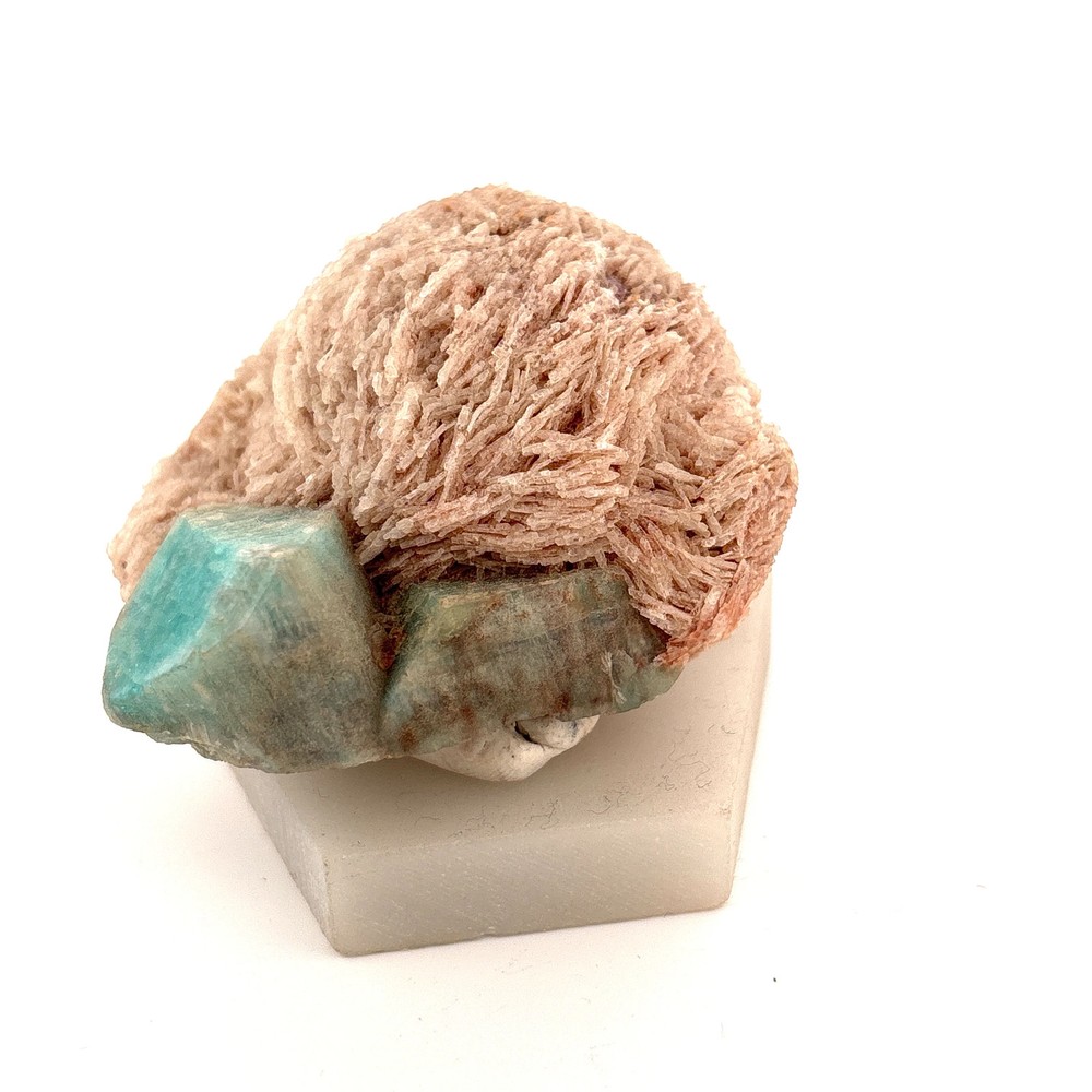 Amazonite with Albite, Erongo, Namibia 86.39gr