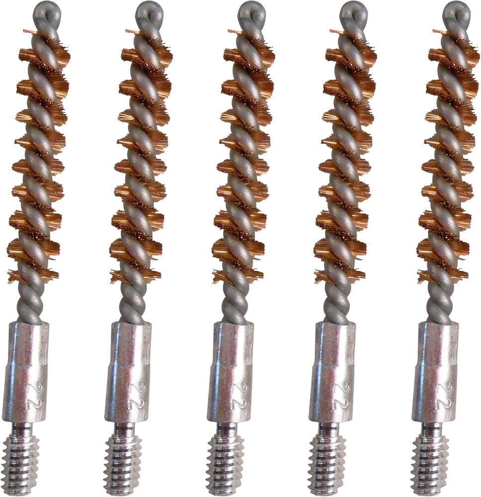 22 Caliber Bronze Pistol Brush 5 Piece Pack