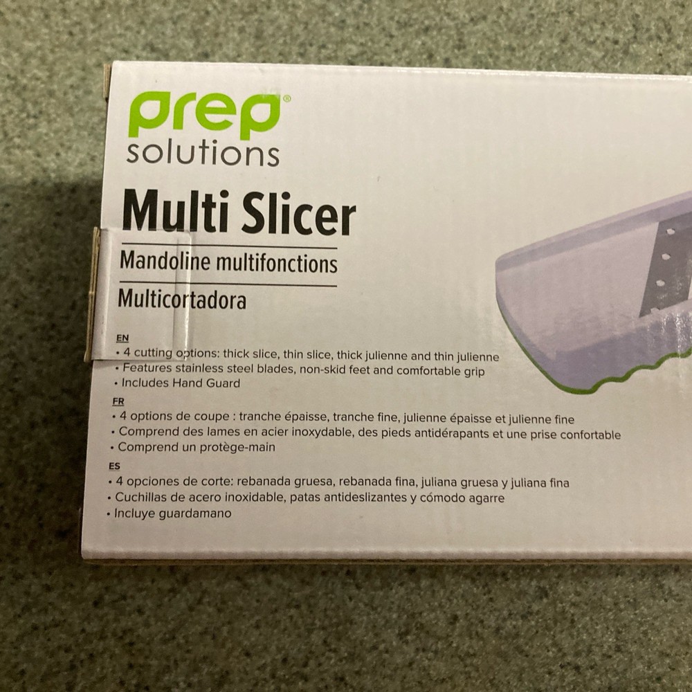 Progressive Prep Solutions Multi Slicer w/ 4 cutting options (New in Box)