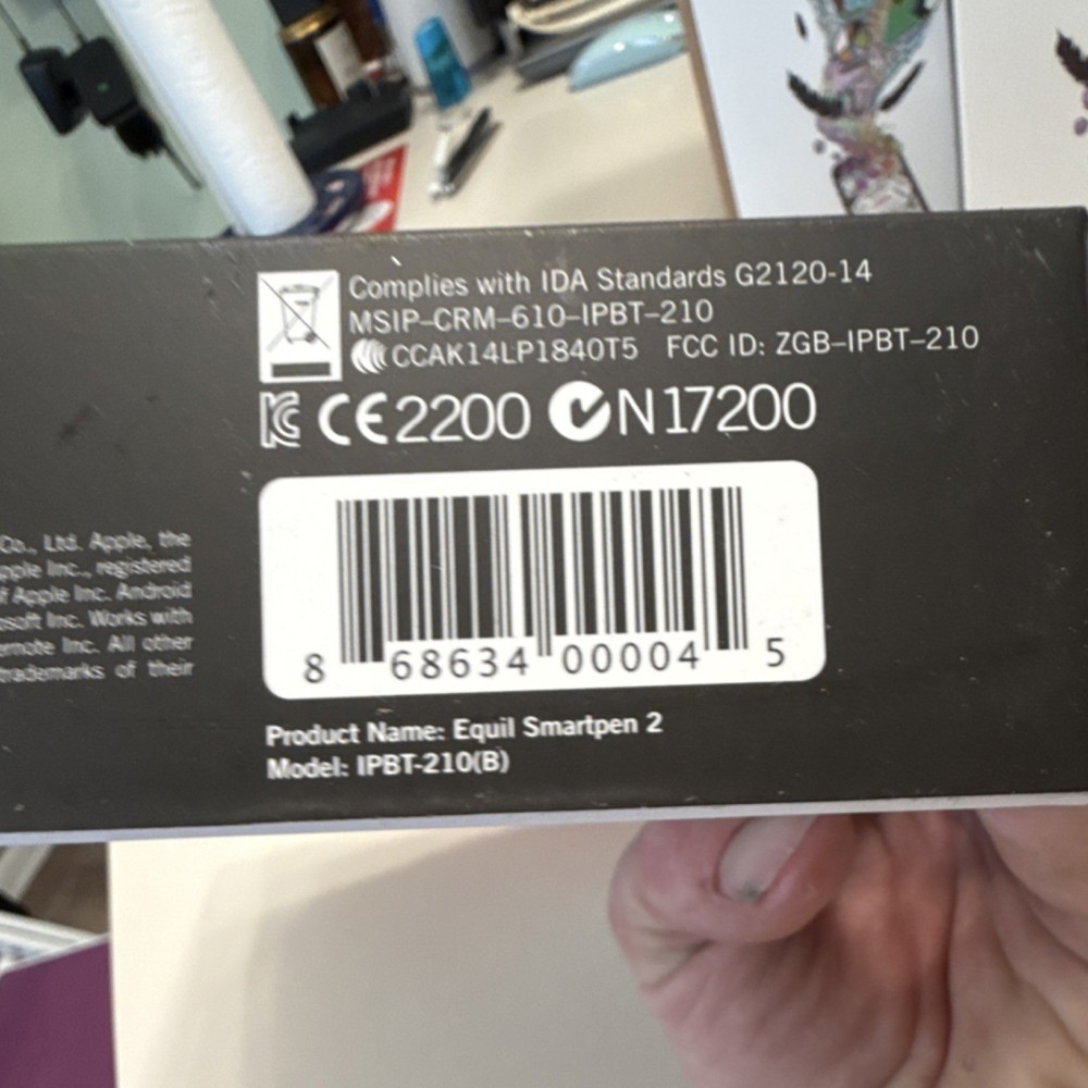 20 Equil Smartpens- 2 Active Stylus Bluetooth for Apple Android Windows White
