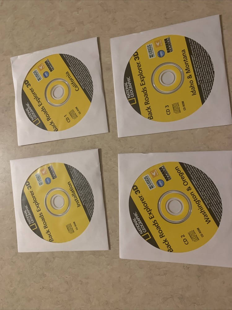 Back Roads Explorer 3D - DISCS ONLY