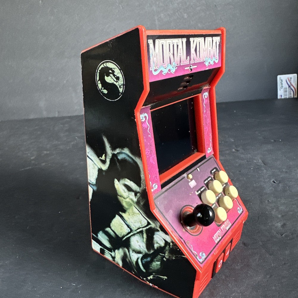 Mortal Kombat Klassic Mini Arcade Game Console Super Fun! Untested #R57