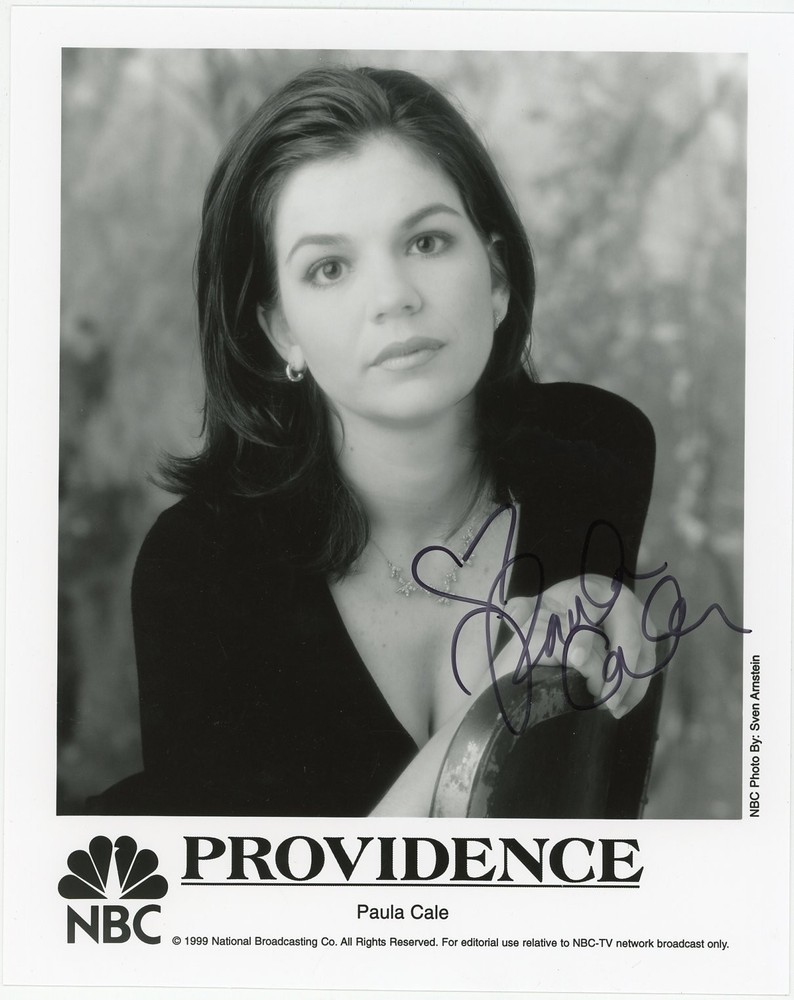 Paula Cale - Signed B&W Photograph
