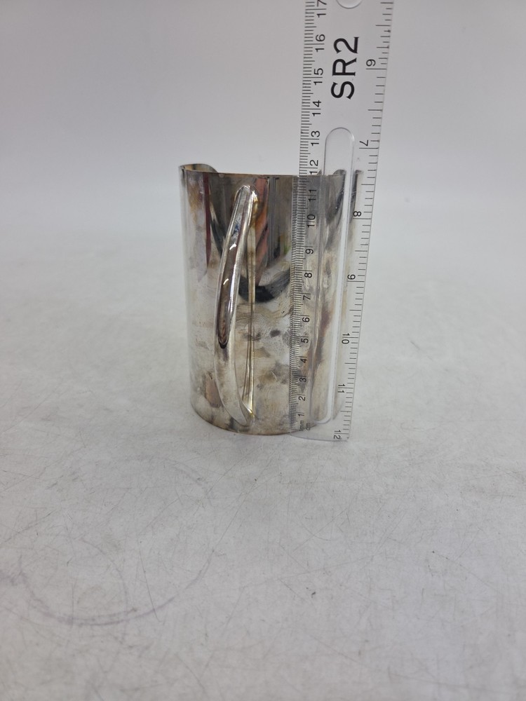 Roberts and Dore Silver plated Wine bottle holder Drip Ring Missing from the set