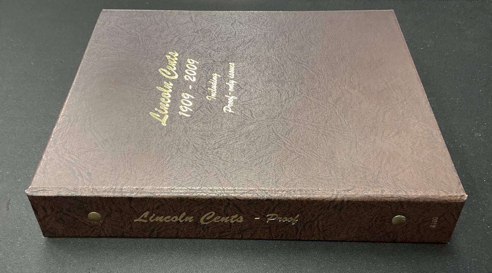 Dansco Album 8100 ~ Lincoln Cent Book 1909-2009 ~ Partially Complete!