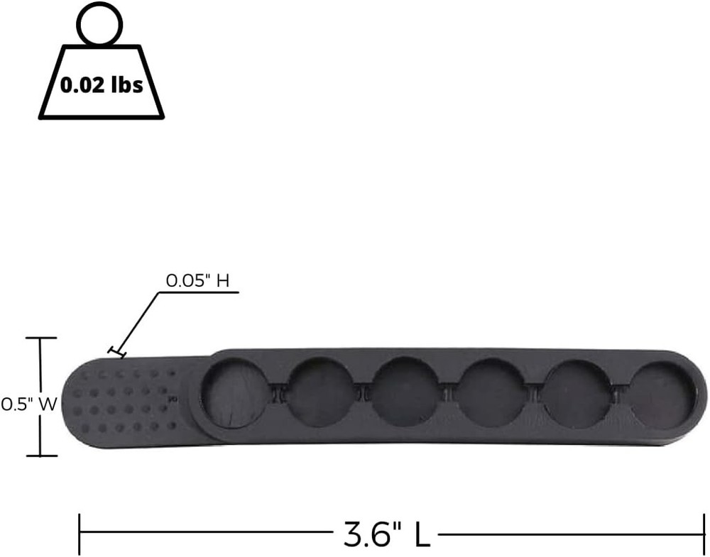 Speed Strips, Nylon - Pair,Black