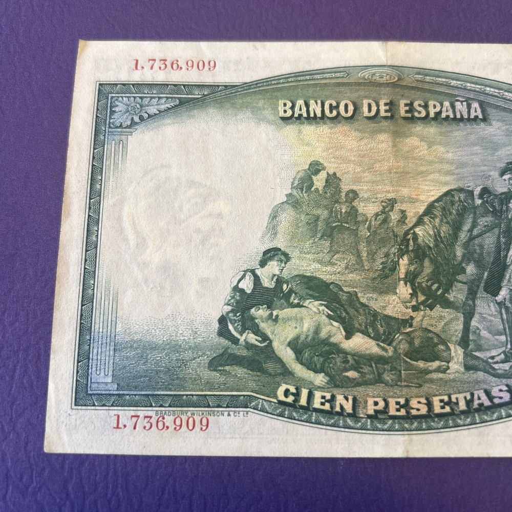 Spain- 100 Pesetas- 1931