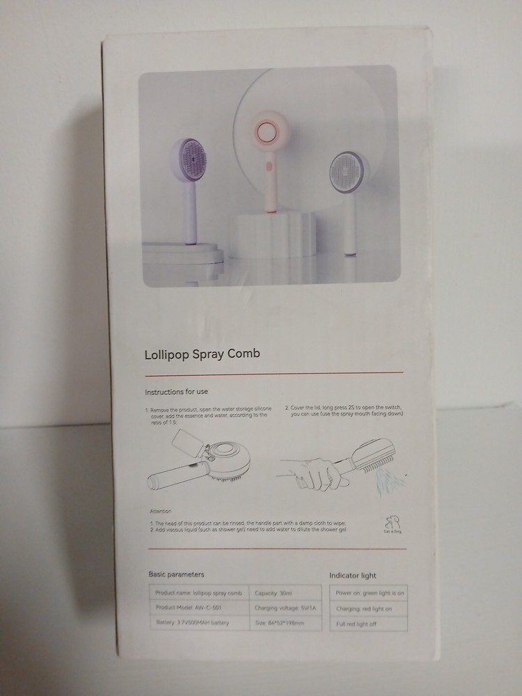 Lollipop Spray Comb