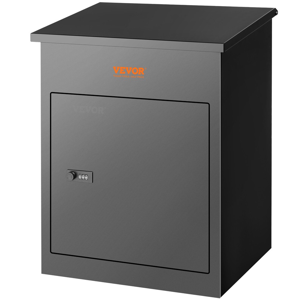 VEVOR Package Delivery Box Outdoor Storage Parcel Galvanized Steel Coded Lock