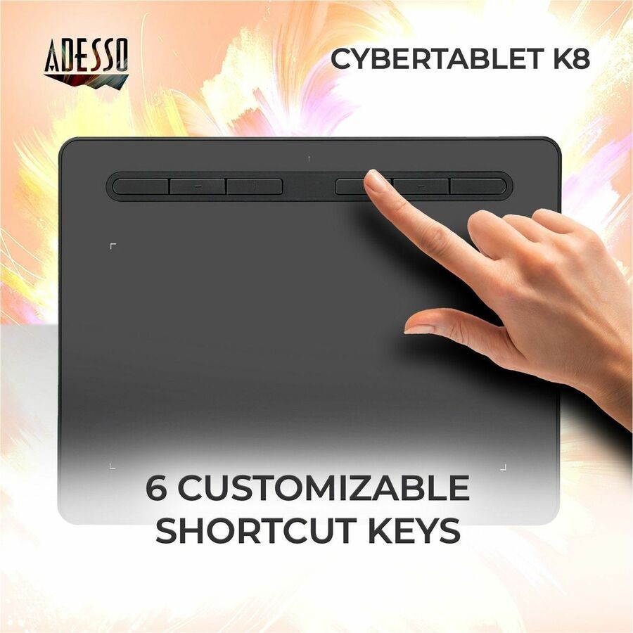 Adesso 8" x 5" Graphic Tablet