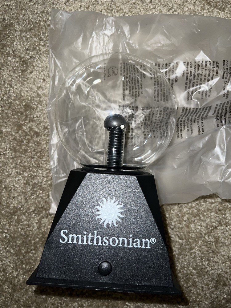 Smithsonian Plasma Ball New Open Box