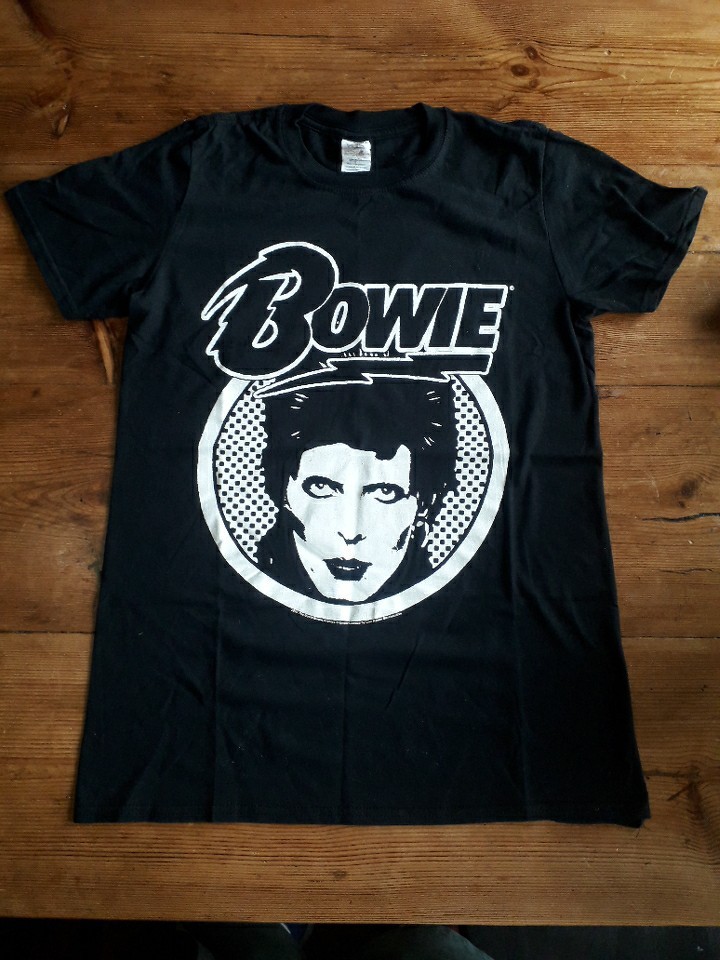 David Bowie T Shirt Small