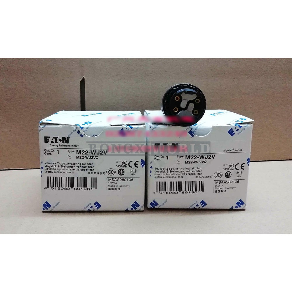 ONE EATON M22-WJ2V Pushbutton Joystick Operator New