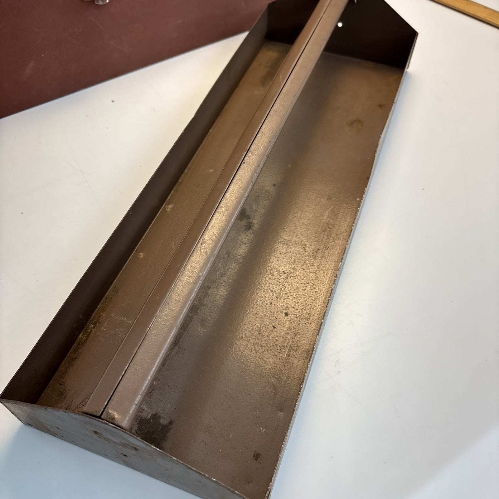 Vintage Kennedy S 19-035276 Metal Toolbox Chest Made in USA