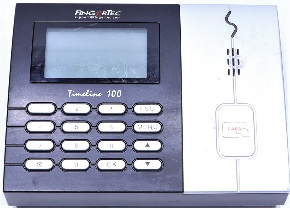 FINGERTEC TIMELINE 100 BIOMETRIC TIME CLOCK