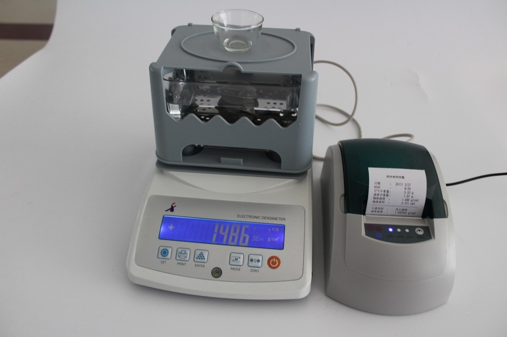 MDJ-900A 900g +Printer digital solid densimeter / plastic rubber densimeter