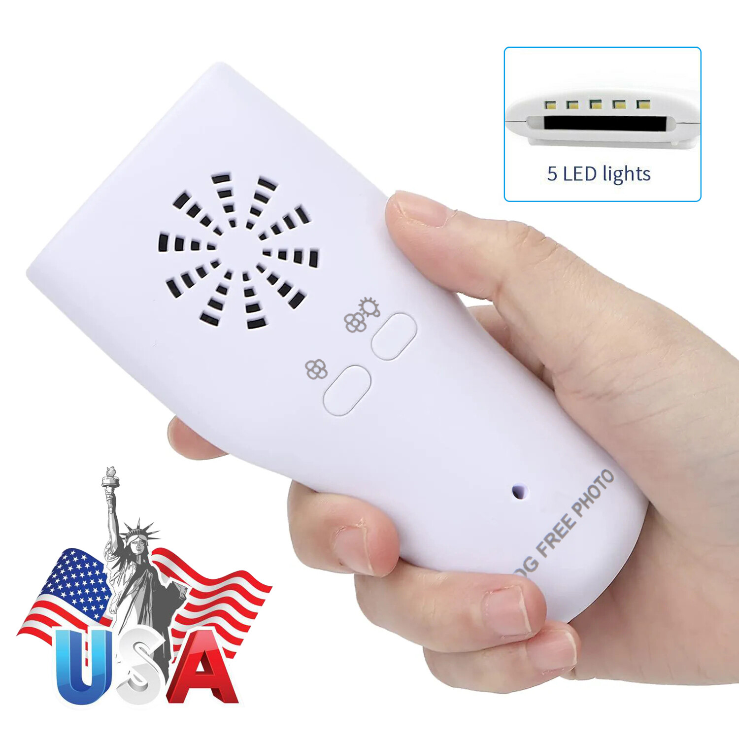 Dental Occlusal Mirror Fog Free LED Intra Oral Photo System 4 Mirrors Anti-Fog