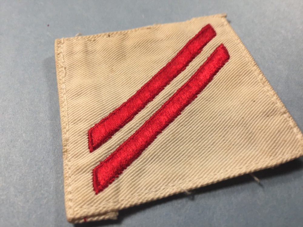 US Navy - Enlisted Rank E-2, Fireman (Red / white)