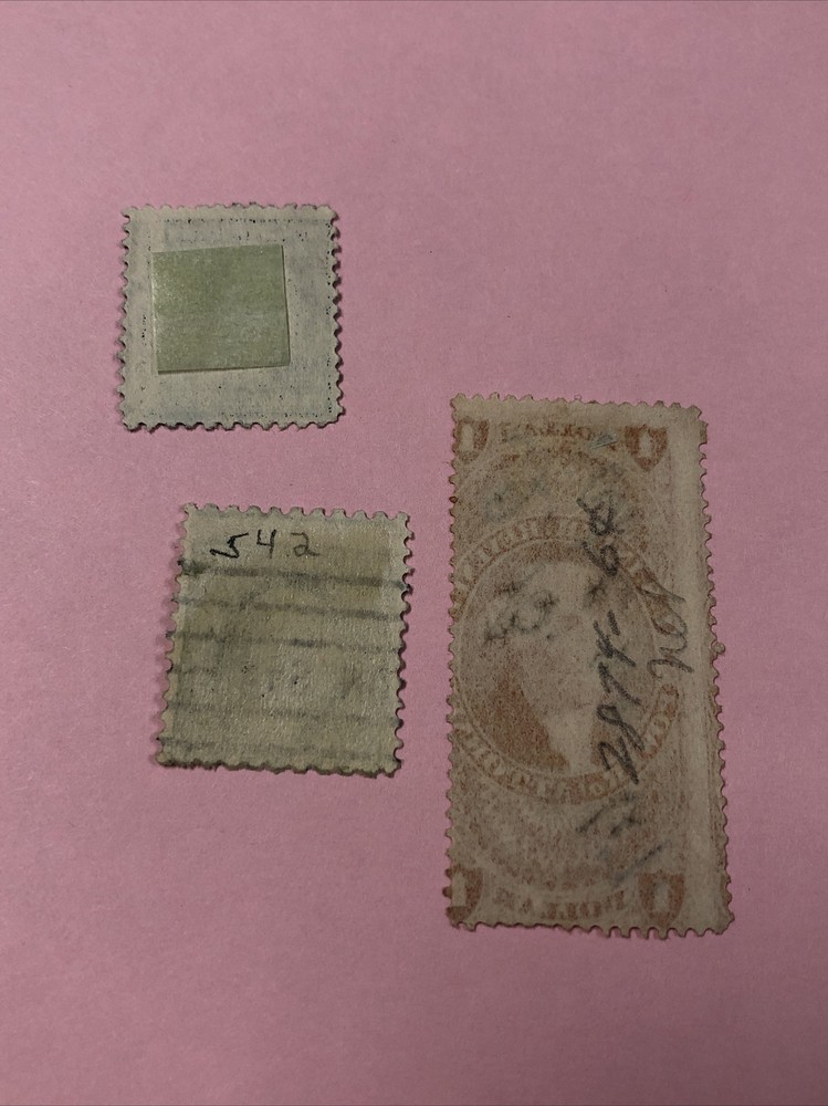 US 6 Perf Shift Stamps Used