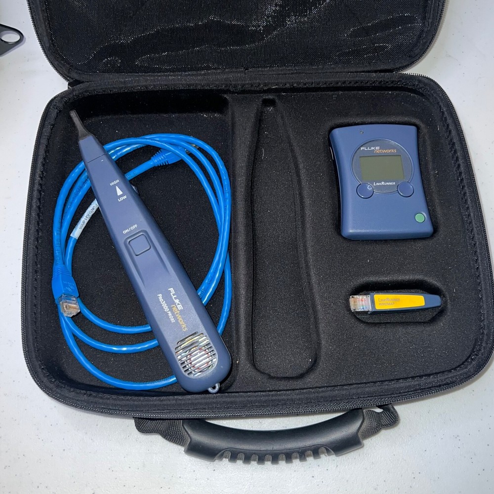 Fluke Networks LinkRunner Network Multimeter & Pro3000 Probe
