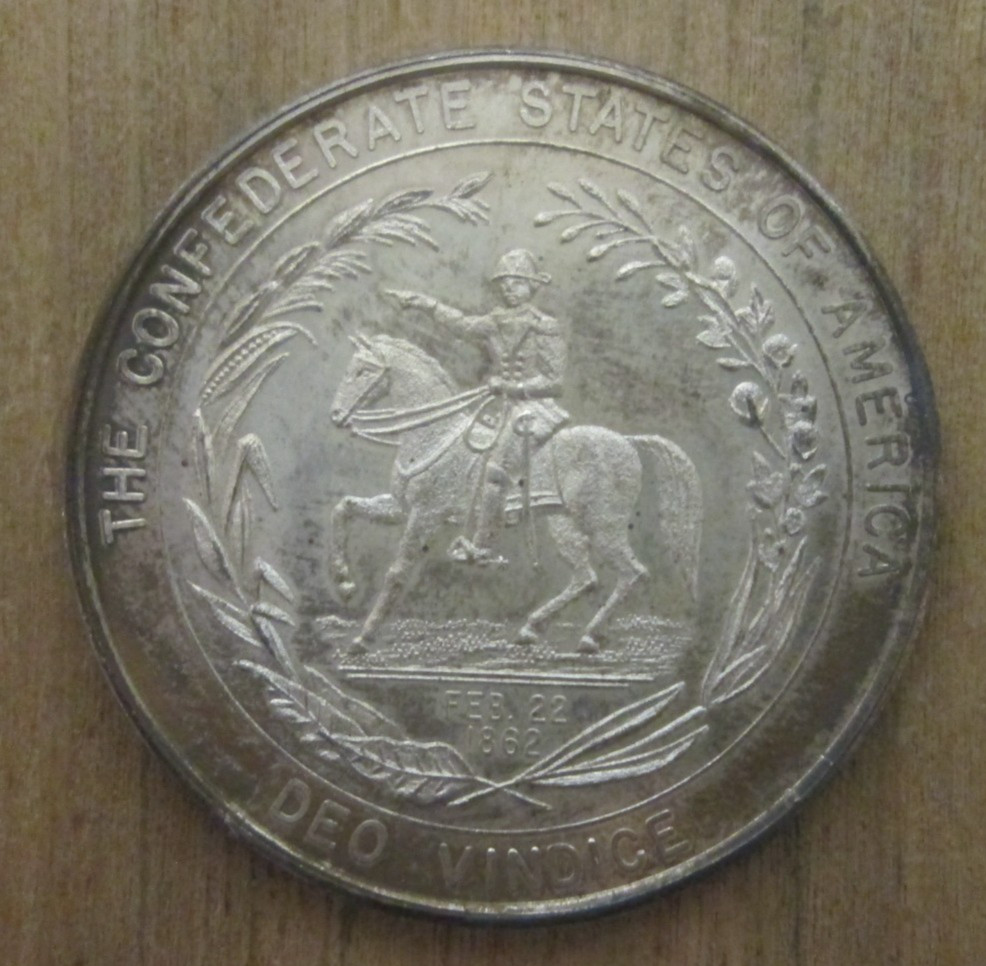 1947 C. Smith Confederate Seal So Called Half Dollar 14.8 Grams Sterling