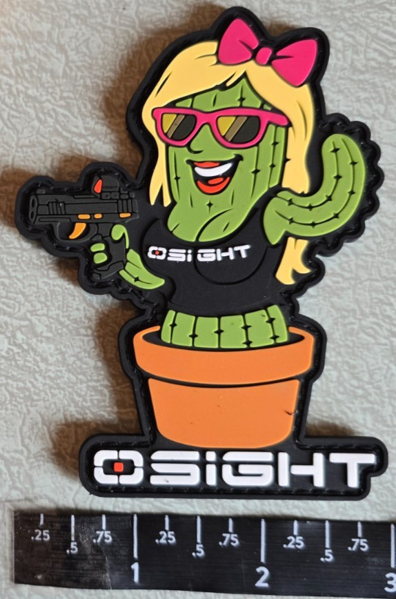 Shot 🎯 Show 2026 Osight “Cactus Girls” Patch/Hook & Loop, New!