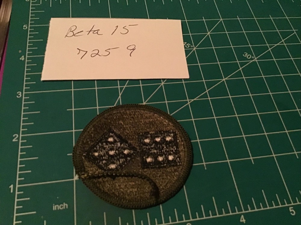 11th U.S. Army Corps Patch Subdued