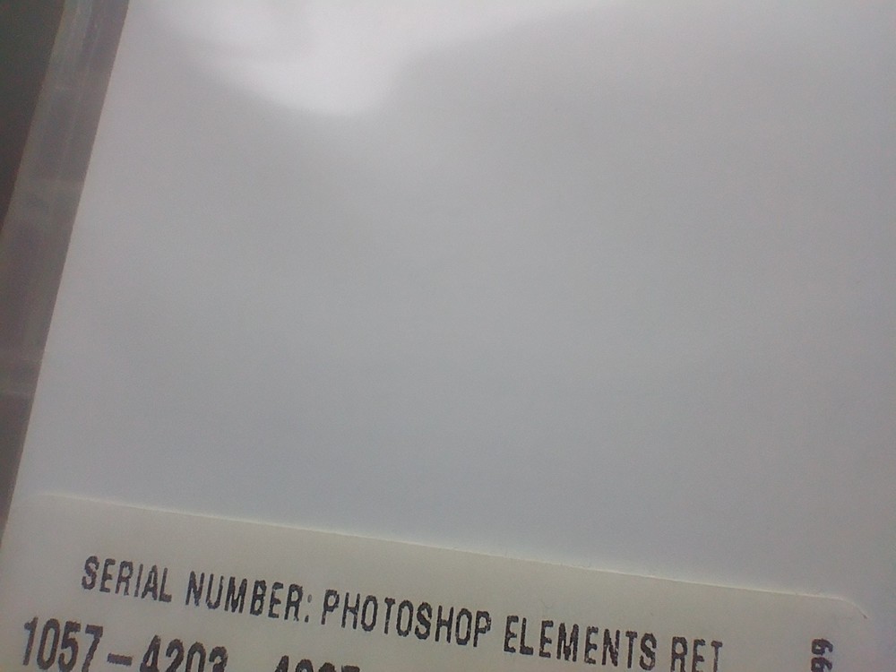 Adobe Photoshop Elements 9 (Win/Mac) 2-Discs, w/Serial Number