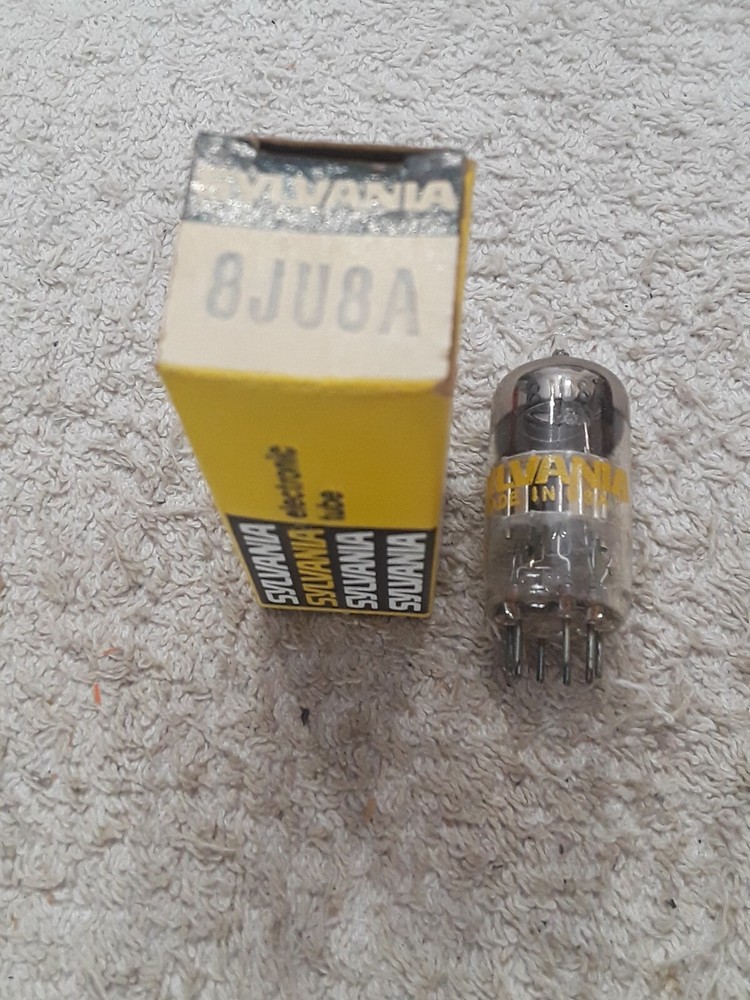 NOS Sylvania 8JU8A Vacuum Tube
