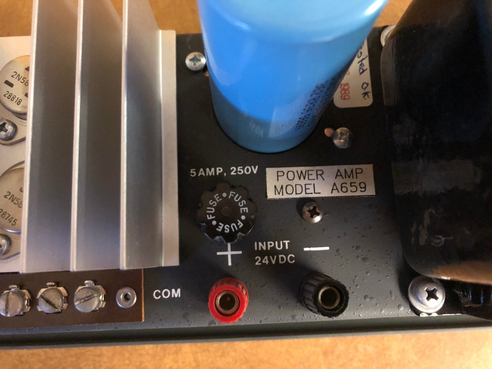 Dukane A659 60 Watt Amplifier