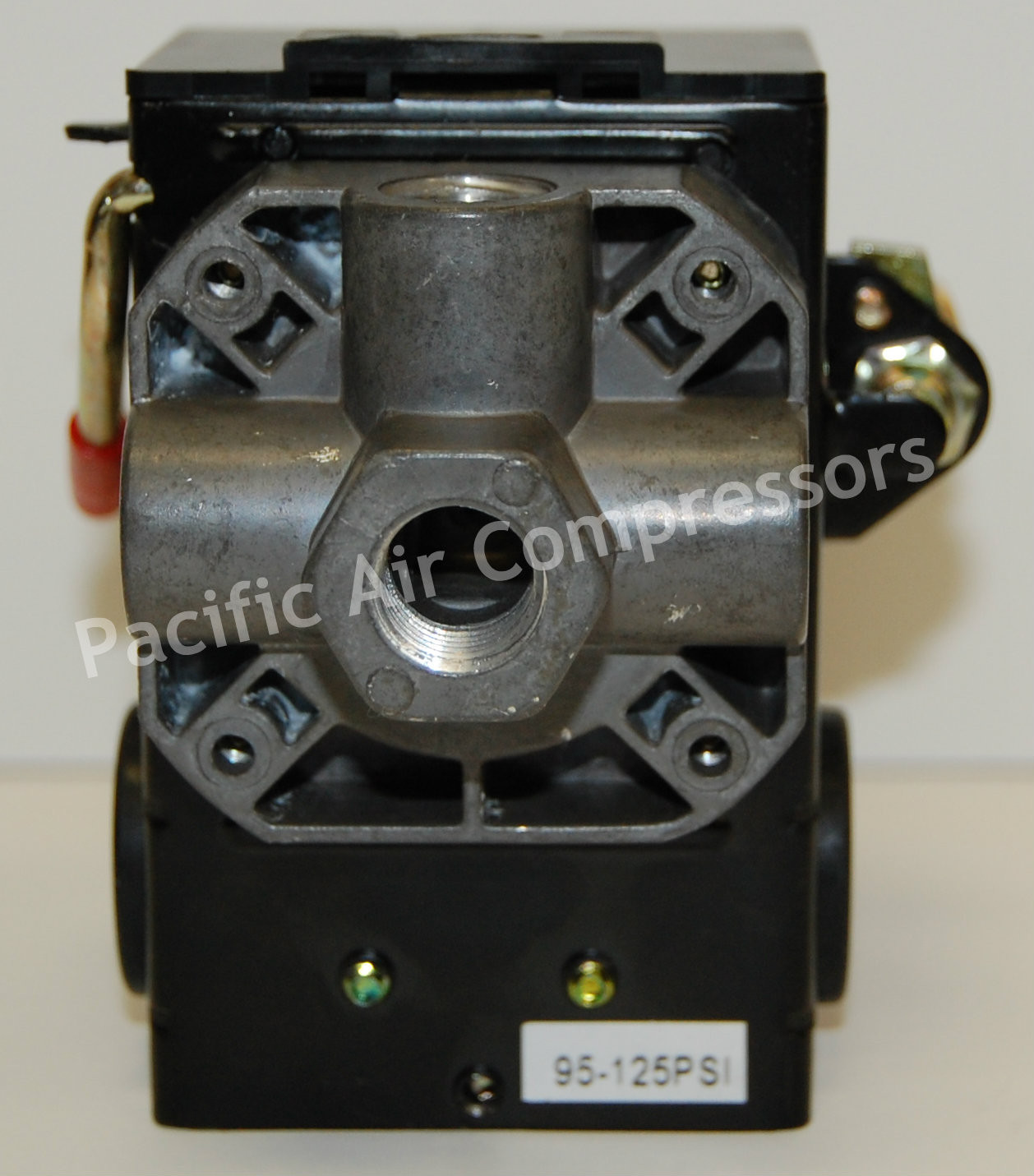 VT412024 AIR COMPRESSOR REPLACEMENT PRESSURE SWITCH 95-125PSI ADJUSTABLE 4 PORT